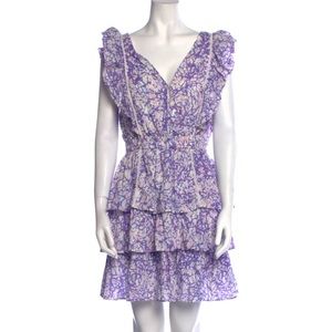 Love the label floral mini dress